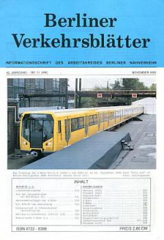 Berliner Verkehrsblätter 11 / 1995