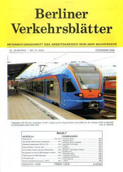 Berliner Verkehrsblätter 12 / 2006