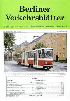 Berliner Verkehrsblätter 12 / 1999