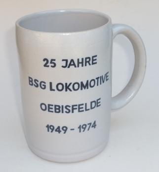 Tonkrug 25 Jahre BSG Lokomotive Oebisfelde 1949 – 1974