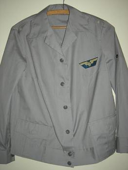 DR Damen Sommerblouson mit altem Flügelradaufnäher Größe m82