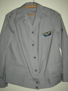 DR Damen Sommerblouson mit altem Flügelradaufnäher Größe 88m