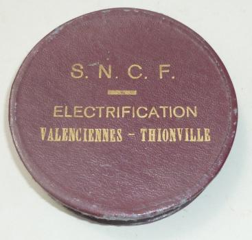 Gedenkmedaille Elektrifizierung der Strecke Valenciennes – Thionville SNCF Frankreich 1955