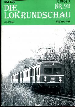 Die Lokrundschau Heft 93 Juli 1984