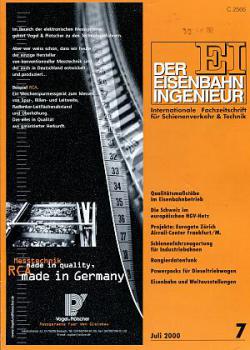 Der Eisenbahn Ingenieur 07 / 2000