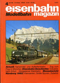 Eisenbahn Magazin Heft 04 / 1992