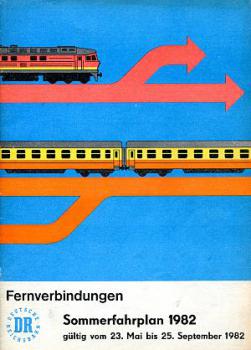 Fernverbindungen DR 1982