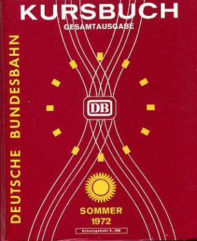 Kursbuch DB 1972