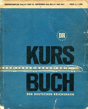 Kursbuch DR 1966 / 1967