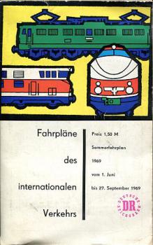 Fahrpläne des internationalen Verkehrs DR 1969