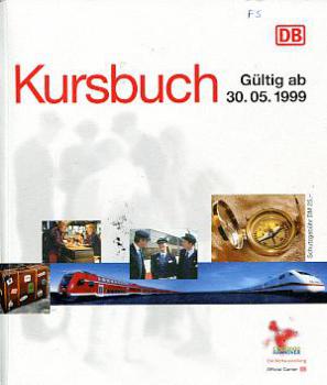 Kursbuch DB 1999 ab 30.05.1999