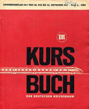 Kursbuch DR 1967