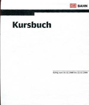 Kursbuch DB 2008 / 2009 Sammlerausgabe mit Silberschnitt