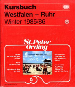 Kursbuch Westfalen – Ruhr 1985 / 1986