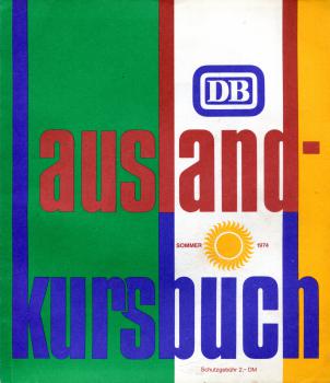 DB Auslandkursbuch 1974