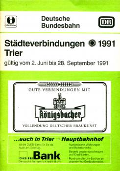 Städteverbindungen Trier 1991