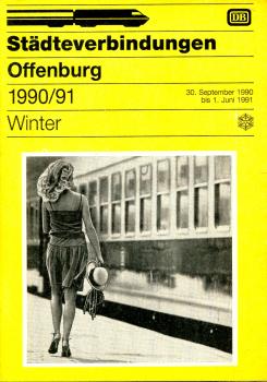 Städteverbindungen Offenburg 1990 / 1991