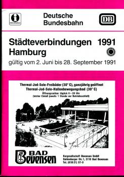 Städteverbindungen Hamburg 1991