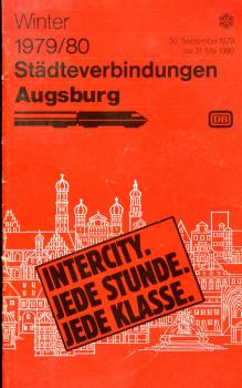 Städteverbindungen Augsburg 1979 / 1980