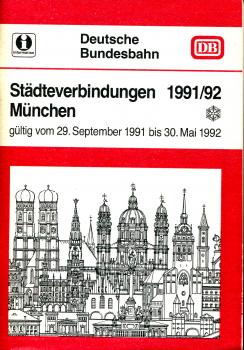 Städteverbindungen München 1991 / 1992