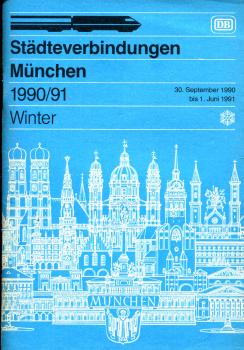 Städteverbindungen München 1990 / 1991