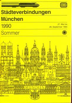 Städteverbindungen München 1990