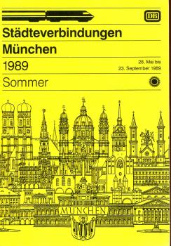 Städteverbindungen München 1989