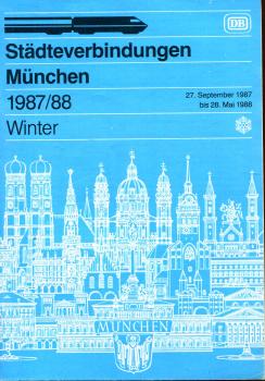 Städteverbindungen München 1987 / 1988