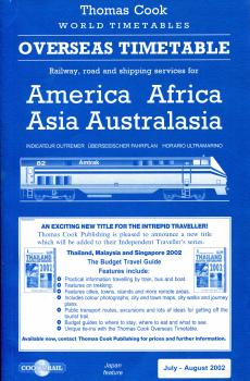 Thomas Cook Overseas Timetable July – August 2002 America Africa Asia Australasia