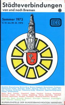 Städteverbindungen Bremen 1973