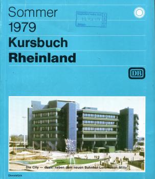 Kursbuch Rheinland 1979