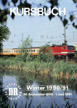 Kursbuch DR 1990 / 1991 Winter 30. September 1990 – 1. Juni 1991