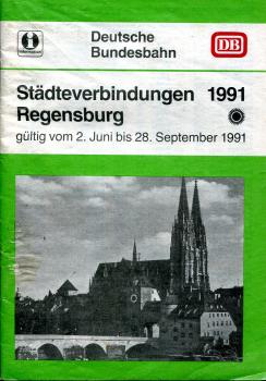 Städteverbindungen Regensburg 1991