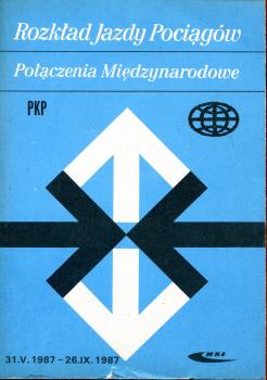 Kursbuch Polen PKP 1987 Auslandsverbindungen