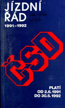 Kursbuch CSD 1991 / 1992