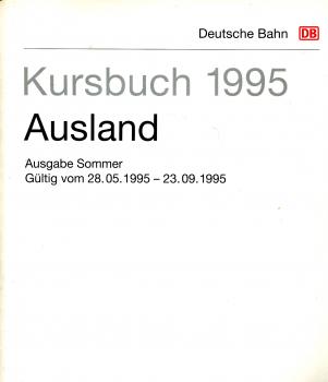 Kursbuch Ausland 1995 DB