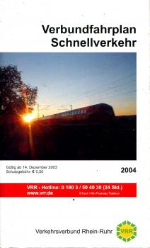 VRR Fahrplan 2004