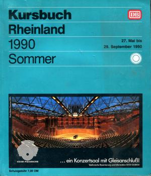 Kursbuch Rheinland 1990