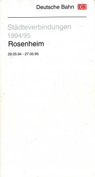 Städteverbindungen Rosenheim 1994 / 1995