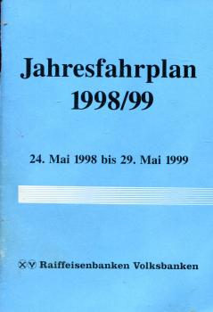 Jahresfahrplan Landkreis Rosenheim und Umgebung 1998 / 1999