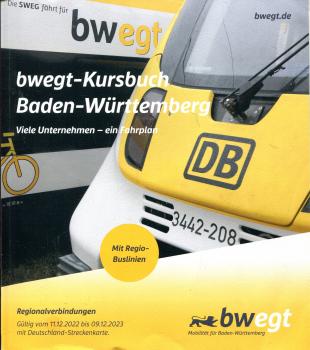 Kursbuch Baden-Württemberg 2022 / 2023
