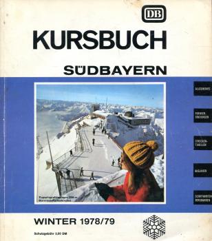 Kursbuch Südbayern 1978 / 1979