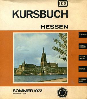 Kursbuch Hessen 1972