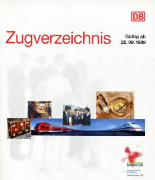 Zugverzeichnis 1999 ab 26.9.