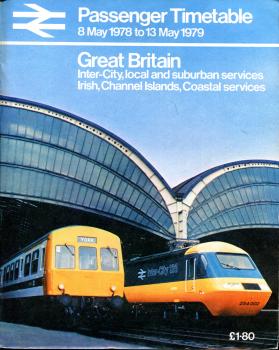 Timetable Great Britain 1978 / 1979