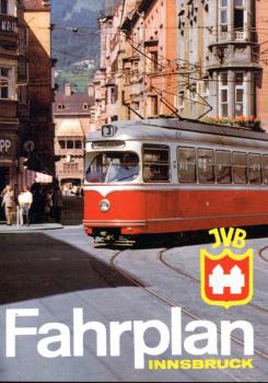 Fahrplan Innsbruck 1974