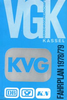 Fahrplan Verkehrsgemeinschaft Kassel 1978 / 1979