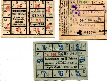 20 Fahrkarten S-Bahn Berlin