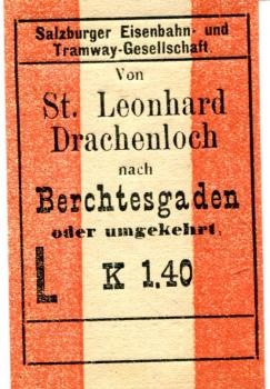 Fahrschein Drachenloch – Berchdesgaden