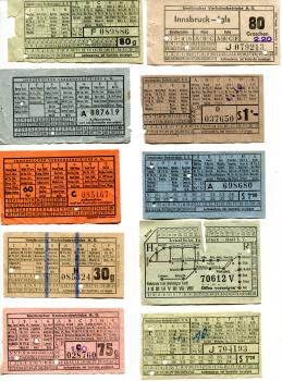 10 Fahrkarten Innsbruck